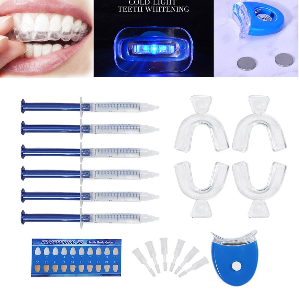 Gollo Professional Peroxide & LED Teeth Whitening Kit